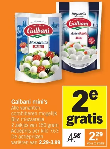 De - Mozzarella Mini's