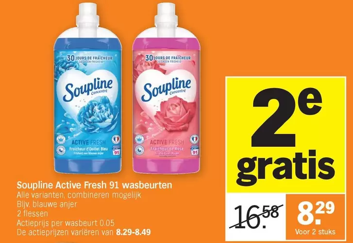 De - Active Fresh 91 wasbeurten