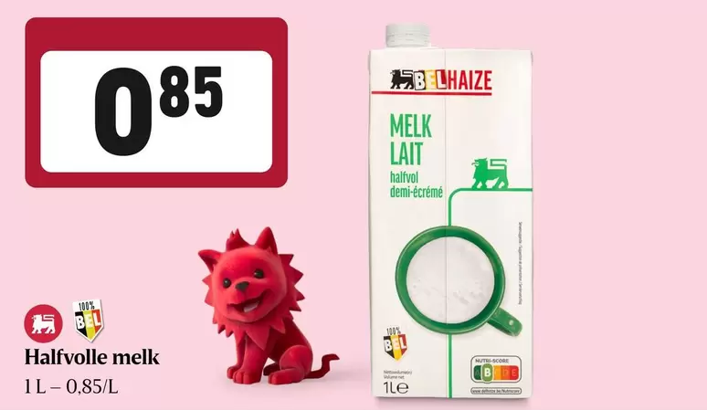 De - Halfvolle melk