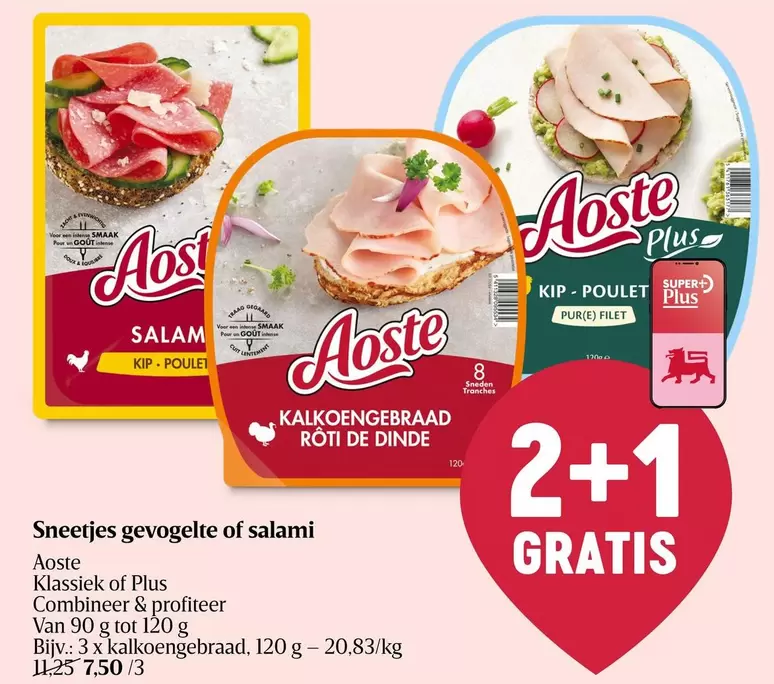 De - Sneetjes gevogelte of salami