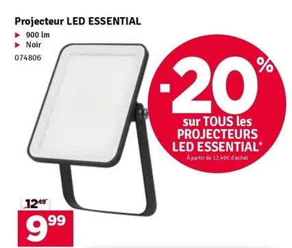 De - PROJECTEURS LED ESSENTIAL