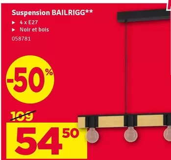 Suspension BAILRIGG