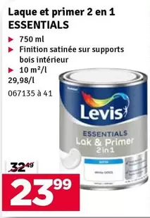 Laque et primer 2 en 1