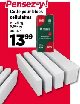 Colle pour blocs cellulaires