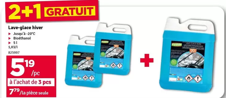 De - Lave-glace hiver
