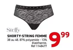 SHORTY-STRING FEMME