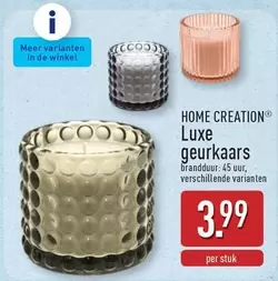 De - Luxe geurkaars