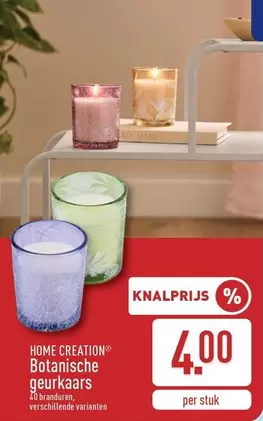 Botanische geurkaars