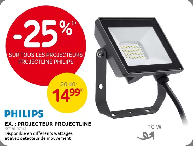 Philips - PROJECTEURS PROJECTLINE