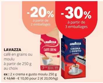 De - café en grains ou moulu
