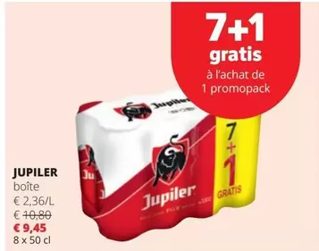 Jupiler - boîte