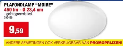 PLAFONDLAMP "MOIRE"
