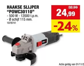 HAAKSE SLIJPER "POWC30110"