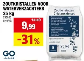 Go - ZOUTKRISTALLEN VOOR WATERVERZACHTERS