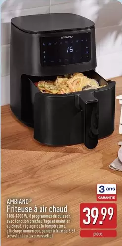 De - Friteuse à air chaud