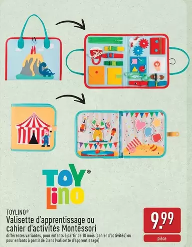 De - Valisette d'apprentissage ou cahier d'activités Montessori