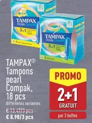 Pearl - Tampons pearl Compak