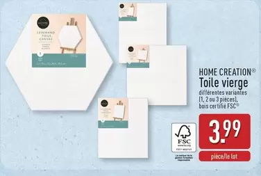 Canvas - Toile vierge