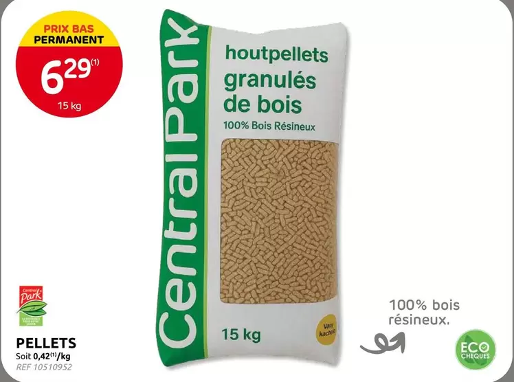 Park - houtpellets granulés de bois