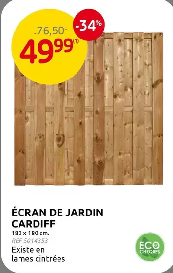 De - ÉCRAN DE JARDIN CARDIFF
