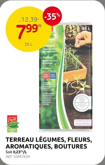 Park - TERREAU LÉGUMES, FLEURS, AROMATIQUES, BOUTURES