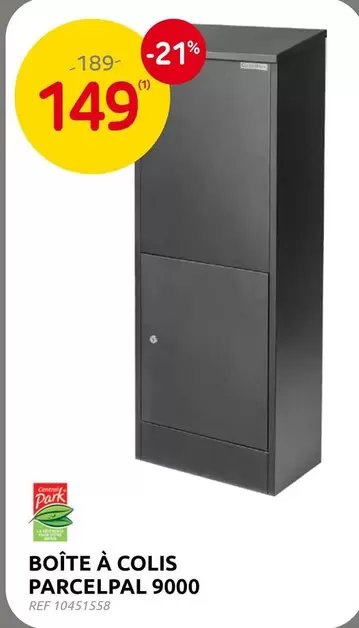 Park - BOÎTE À COLIS PARCELPAL 9000