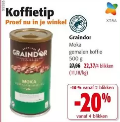 Nu - Moka gemalen koffie