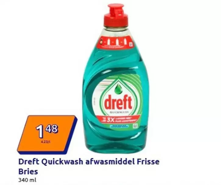 Quickwash afwasmiddel Frisse Bries