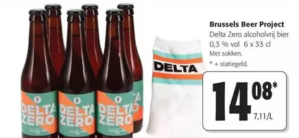 Delta -  Zero alcoholvrij bier