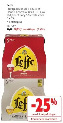 Be - Leffe Blond, Bruin, Ruby