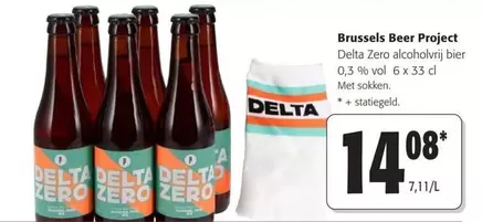 Delta -  Zero alcoholvrij bier