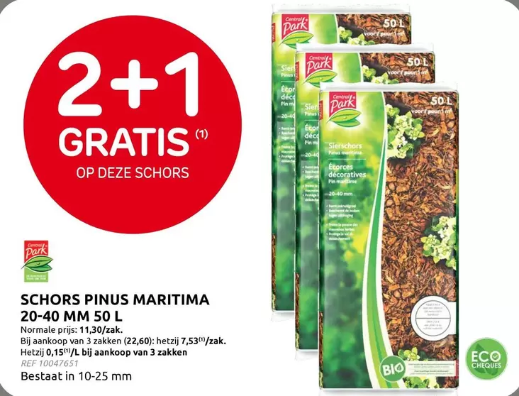 Park - SCHORS PINUS MARITIΜΑ 20-40 MM 50 L