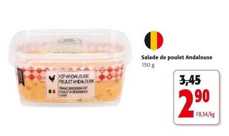 De - Salade de poulet Andalouse