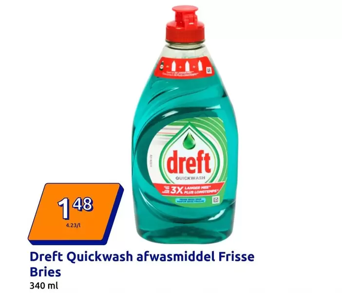 Quickwash afwasmiddel Frisse Bries