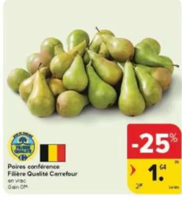 Poires conférence