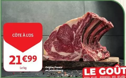 CÔTE À L'OS
