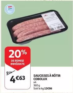 De - SAUCISSES À RÕTIR