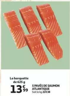 De - 5 PAVÉS DE SAUMON ATLANTIQUE