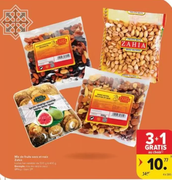 De - Mix de fruits secs et noix