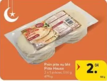 Nu - Pain pita au bie