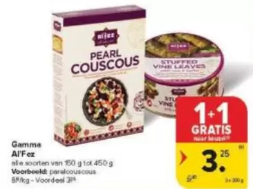 Pearl -  Couscous or Stuffed Vine Leaves