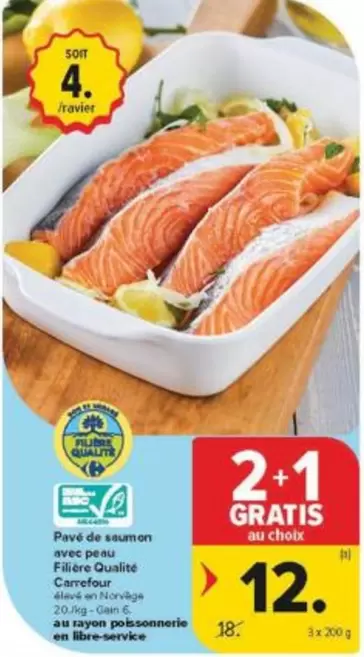 De - Pavé de saumon