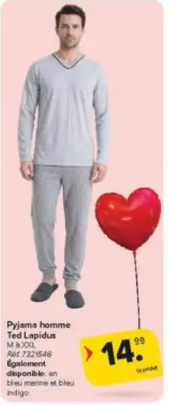 Indigo - Pyjama homme