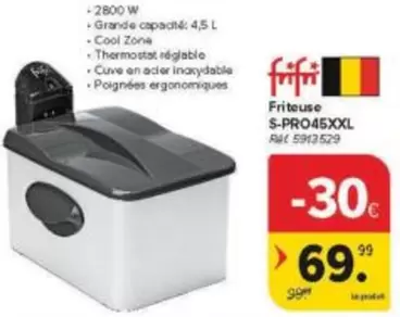 Cool - Friteuse S-PRO45XXL