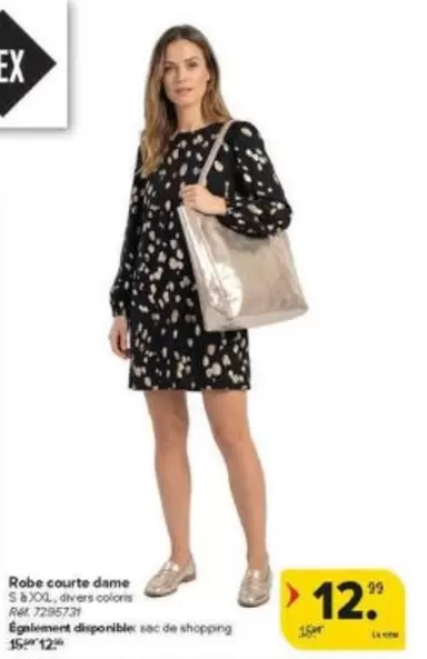 De - Robe courte dame