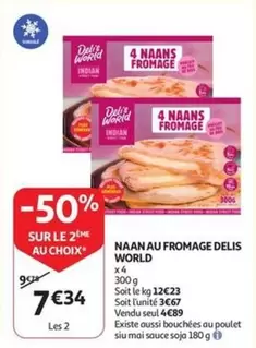 Indian - NAAN AU FROMAGE