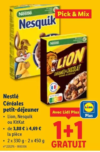 Lion - , Nesquik