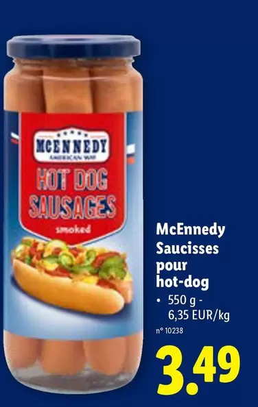Hot - HOT DOG SAUSAGES