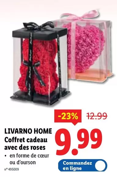 Cadeau - Coffret cadeau avec des roses