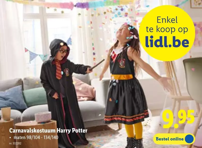 Harry Potter - Carnavalskostuum